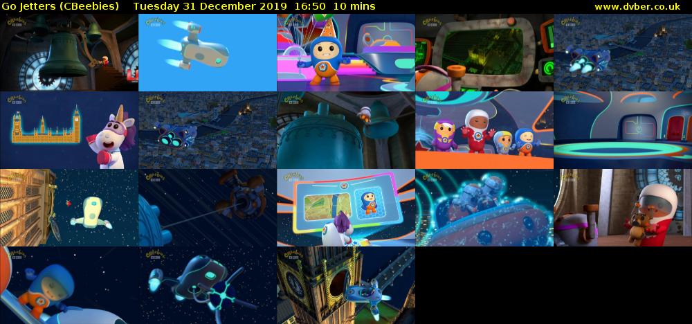Go Jetters (CBeebies) Tuesday 31 December 2019 16:50 - 17:00
