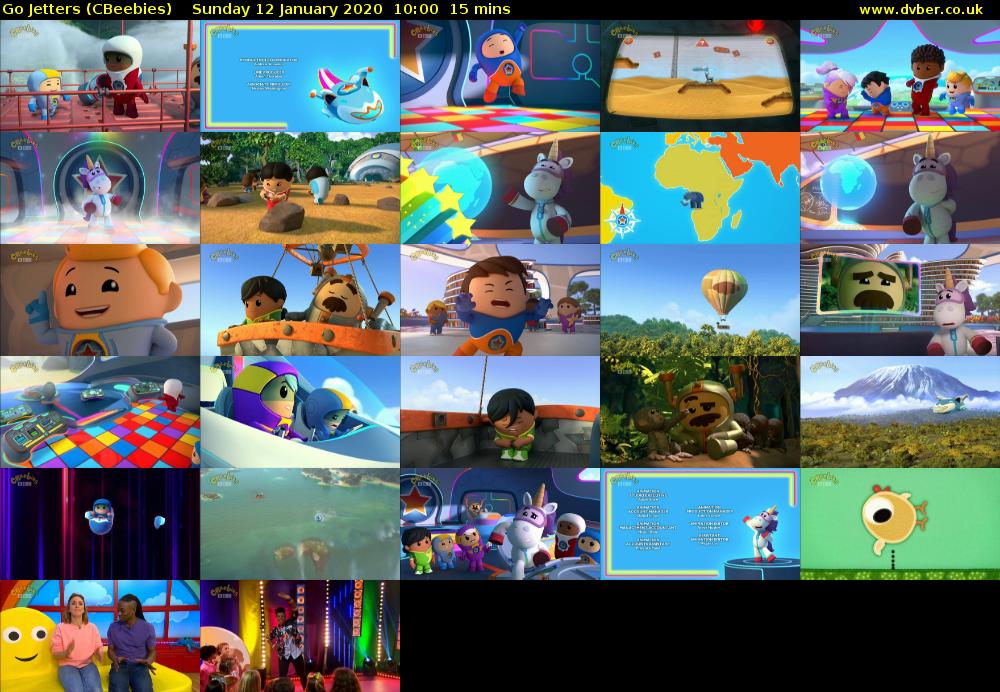 Go Jetters (CBeebies) Sunday 12 January 2020 10:00 - 10:15