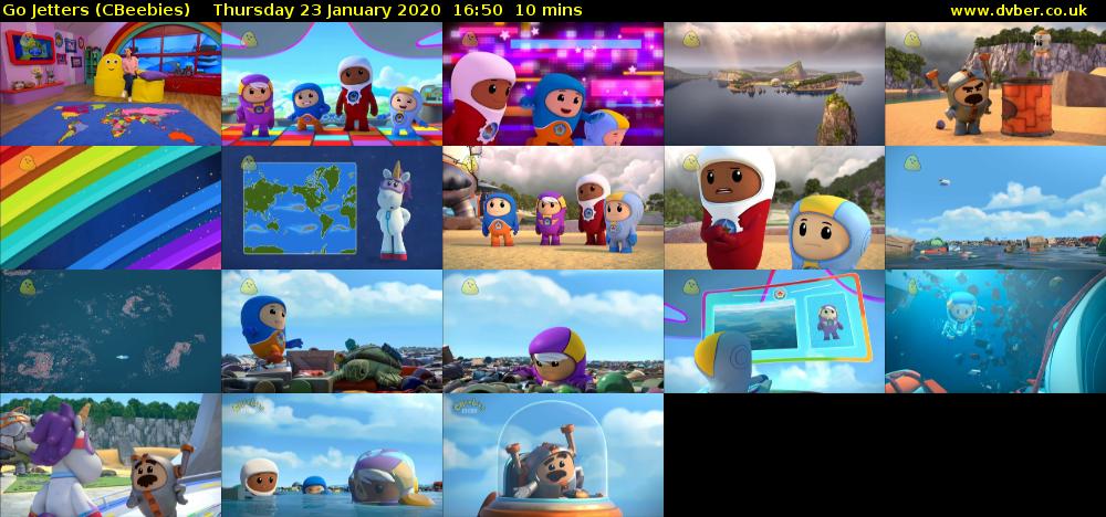 Go Jetters (CBeebies) Thursday 23 January 2020 16:50 - 17:00