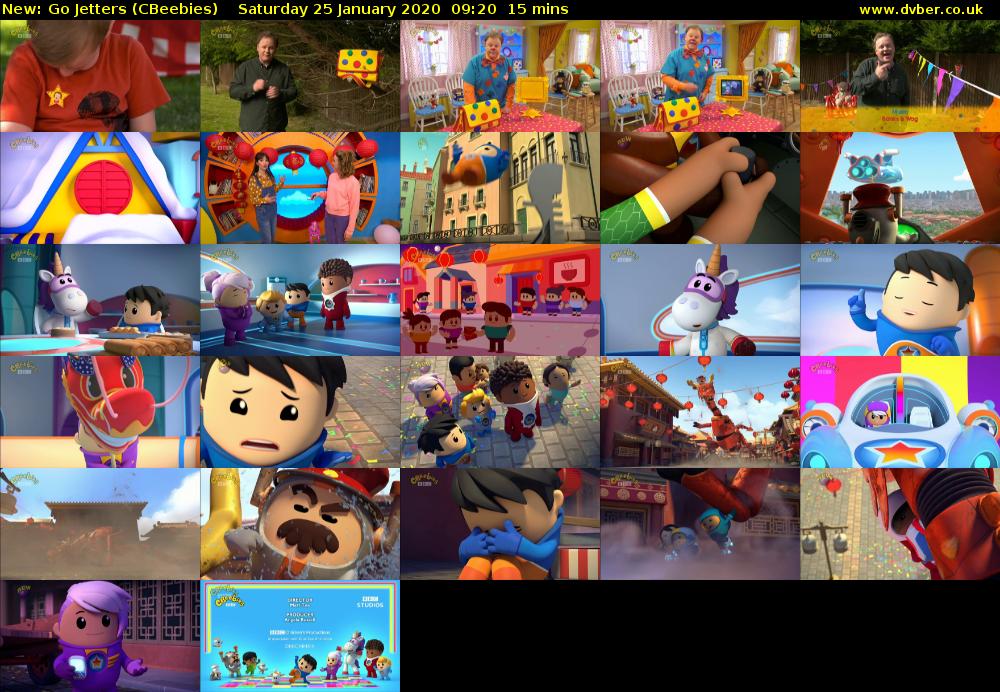 Go Jetters (CBeebies) Saturday 25 January 2020 09:20 - 09:35