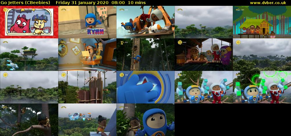 Go Jetters (CBeebies) Friday 31 January 2020 08:00 - 08:10