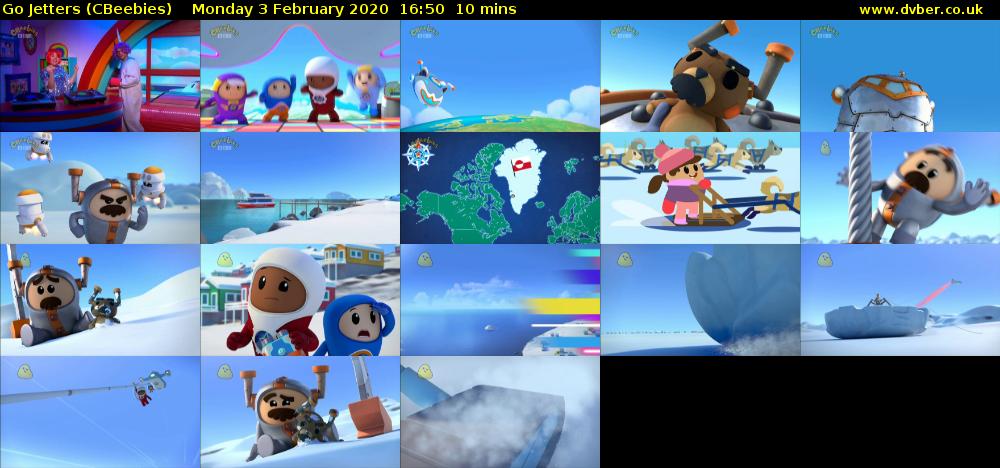 Go Jetters (CBeebies) Monday 3 February 2020 16:50 - 17:00