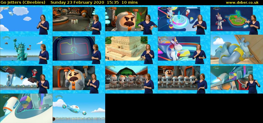 Go Jetters (CBeebies) Sunday 23 February 2020 15:35 - 15:45