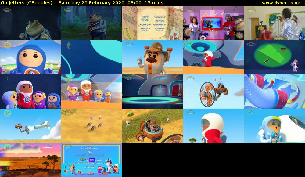 Go Jetters (CBeebies) Saturday 29 February 2020 08:00 - 08:15