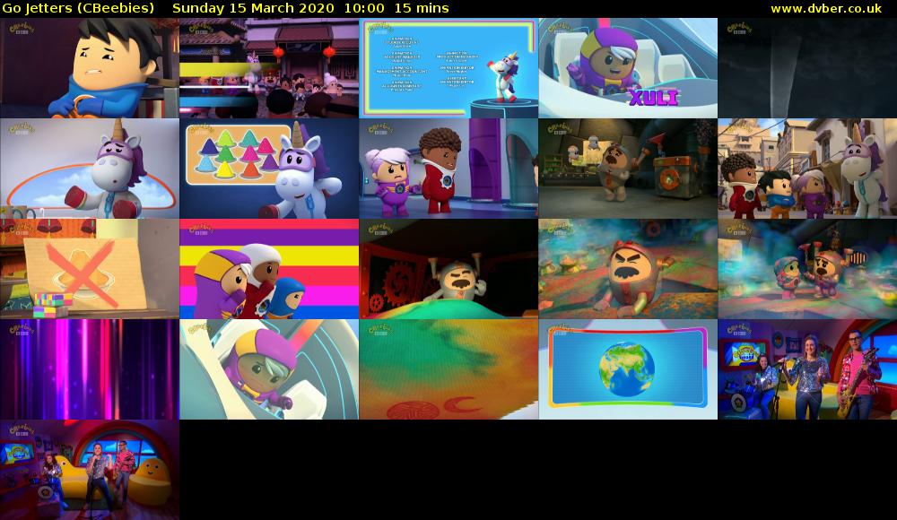 Go Jetters (CBeebies) Sunday 15 March 2020 10:00 - 10:15