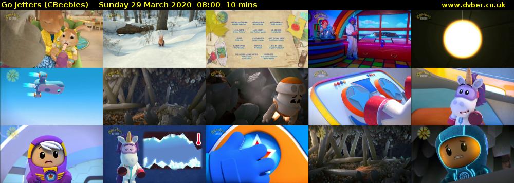 Go Jetters (CBeebies) Sunday 29 March 2020 08:00 - 08:10