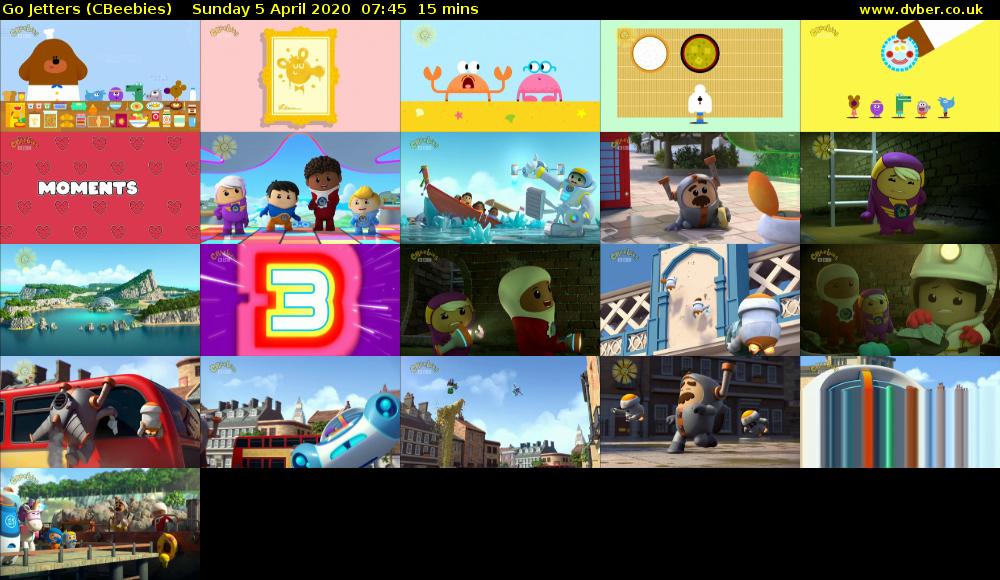 Go Jetters (CBeebies) Sunday 5 April 2020 07:45 - 08:00