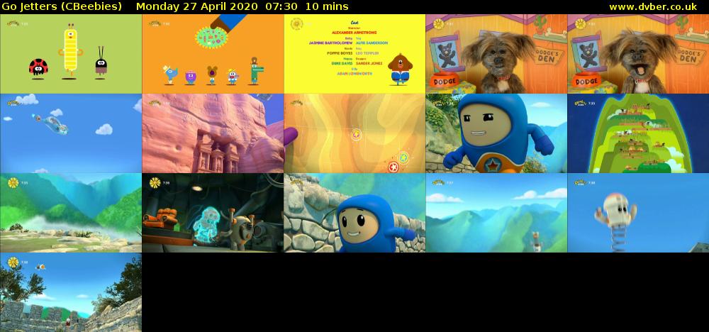 Go Jetters (CBeebies) Monday 27 April 2020 07:30 - 07:40
