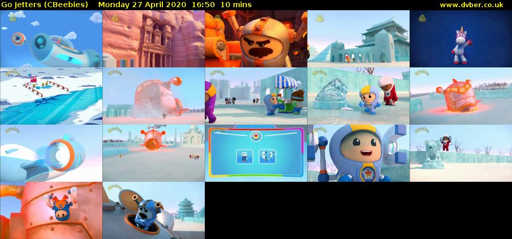 Go Jetters (CBeebies) Monday 27 April 2020 16:50 - 17:00
