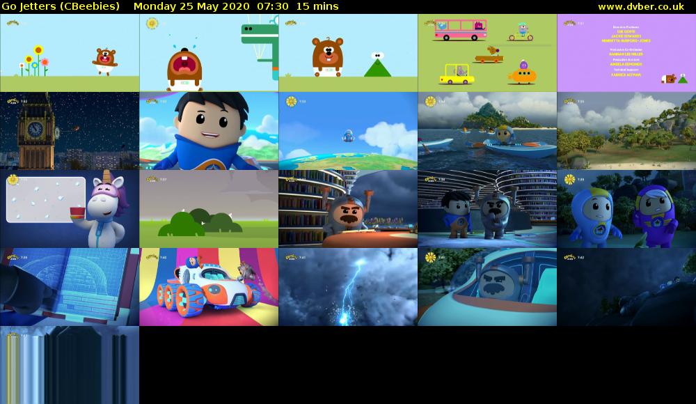 Go Jetters (CBeebies) Monday 25 May 2020 07:30 - 07:45