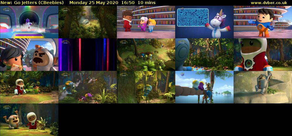 Go Jetters (CBeebies) Monday 25 May 2020 16:50 - 17:00
