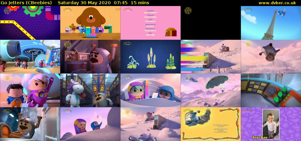 Go Jetters (CBeebies) Saturday 30 May 2020 07:45 - 08:00