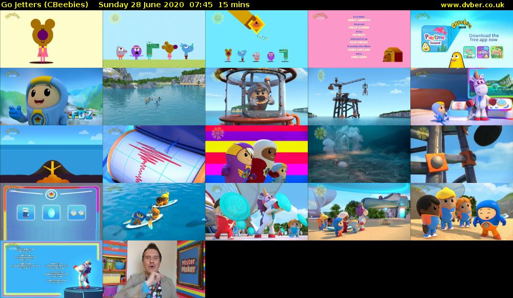 Go Jetters (CBeebies) Sunday 28 June 2020 07:45 - 08:00