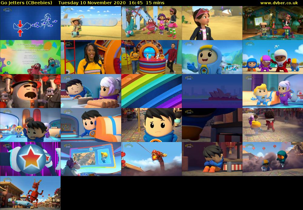 Go Jetters (CBeebies) Tuesday 10 November 2020 16:45 - 17:00