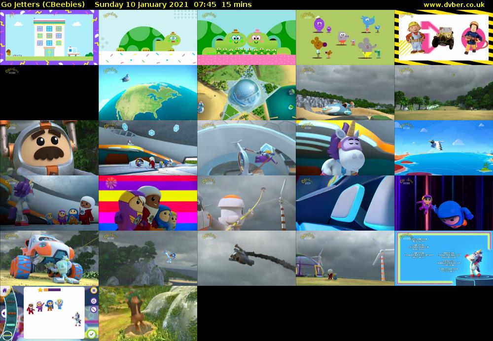 Go Jetters (CBeebies) Sunday 10 January 2021 07:45 - 08:00