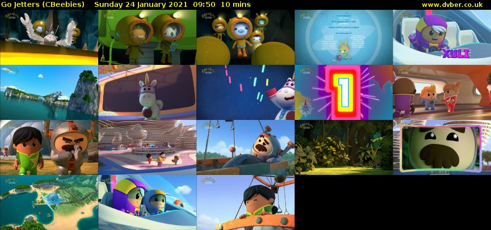 Go Jetters (CBeebies) Sunday 24 January 2021 09:50 - 10:00