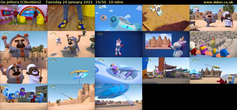 Go Jetters (CBeebies) Tuesday 26 January 2021 16:50 - 17:00