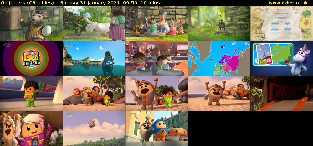 Go Jetters (CBeebies) Sunday 31 January 2021 09:50 - 10:00