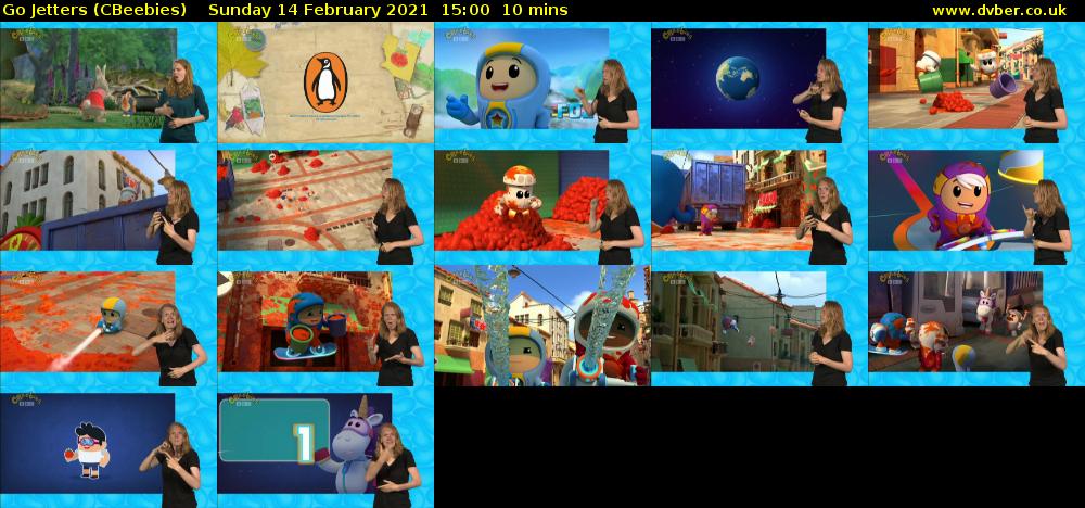 Go Jetters (CBeebies) Sunday 14 February 2021 15:00 - 15:10