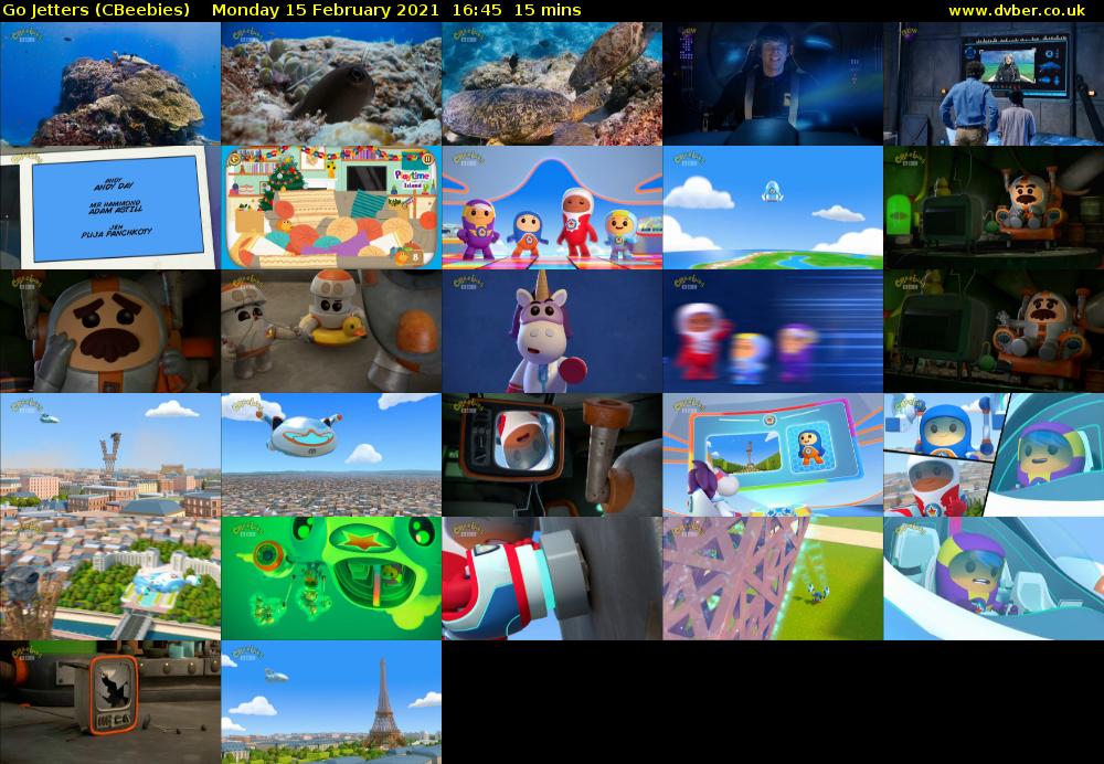 Go Jetters (CBeebies) Monday 15 February 2021 16:45 - 17:00