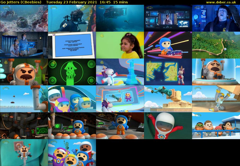 Go Jetters (CBeebies) Tuesday 23 February 2021 16:45 - 17:00