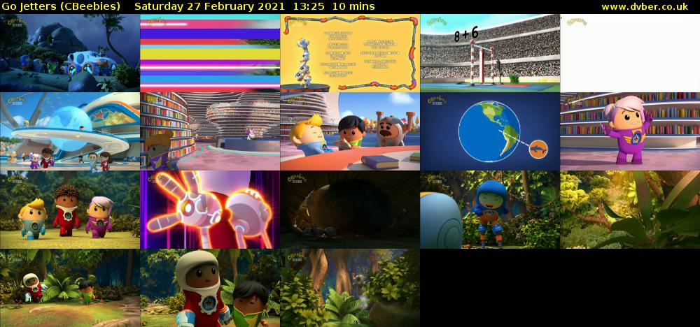 Go Jetters (CBeebies) Saturday 27 February 2021 13:25 - 13:35