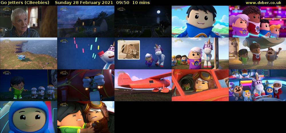 Go Jetters (CBeebies) Sunday 28 February 2021 09:50 - 10:00