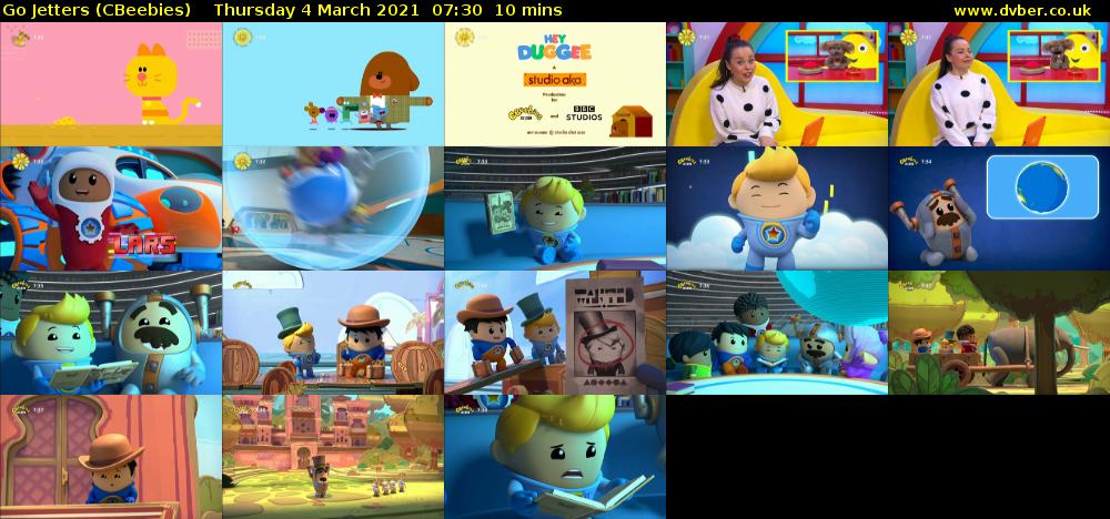 Go Jetters (CBeebies) Thursday 4 March 2021 07:30 - 07:40