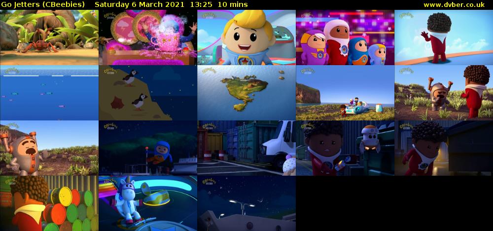 Go Jetters (CBeebies) Saturday 6 March 2021 13:25 - 13:35