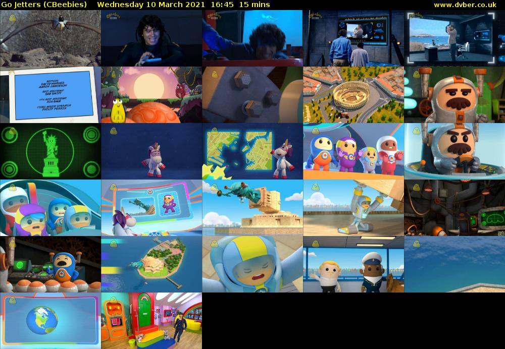 Go Jetters (CBeebies) Wednesday 10 March 2021 16:45 - 17:00