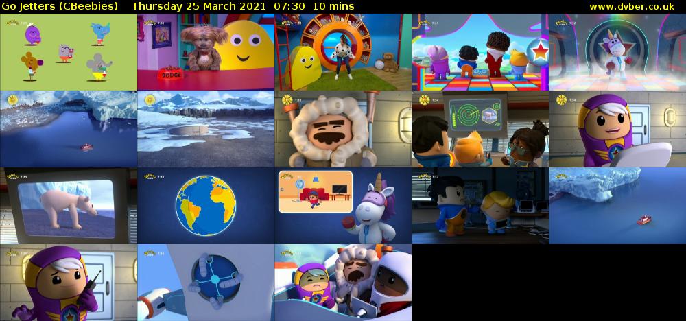 Go Jetters (CBeebies) Thursday 25 March 2021 07:30 - 07:40