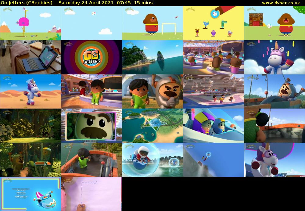 Go Jetters (CBeebies) Saturday 24 April 2021 07:45 - 08:00