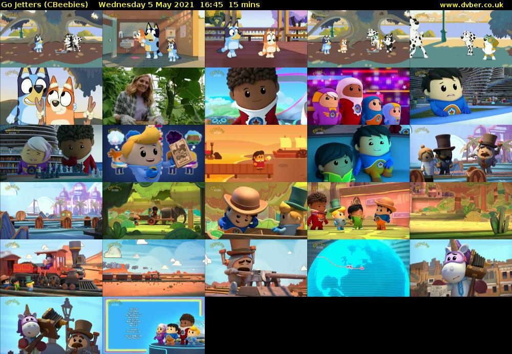 Go Jetters (CBeebies) Wednesday 5 May 2021 16:45 - 17:00