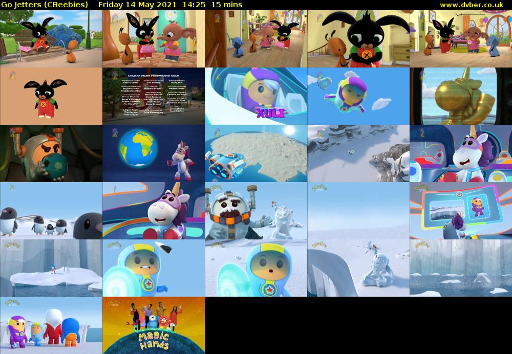 Go Jetters (CBeebies) Friday 14 May 2021 14:25 - 14:40