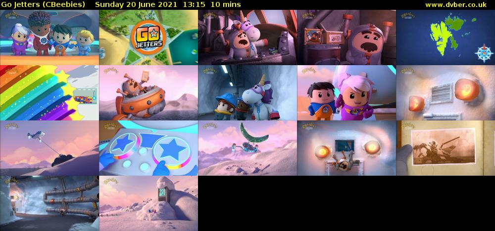 Go Jetters (CBeebies) Sunday 20 June 2021 13:15 - 13:25