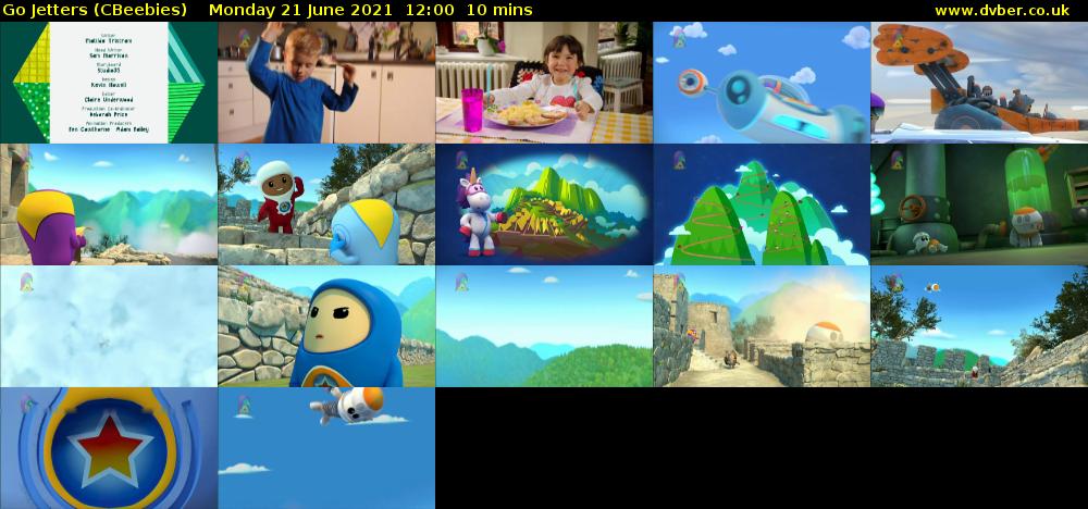 Go Jetters (CBeebies) Monday 21 June 2021 12:00 - 12:10