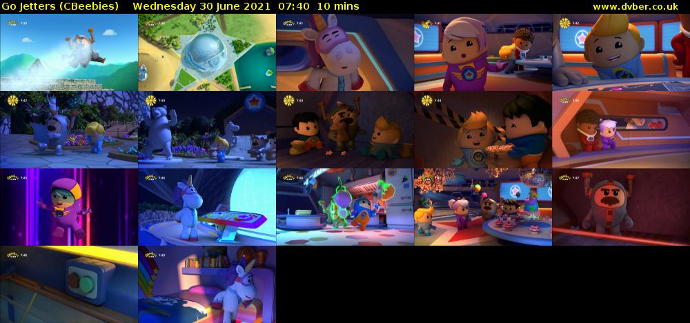 Go Jetters (CBeebies) Wednesday 30 June 2021 07:40 - 07:50