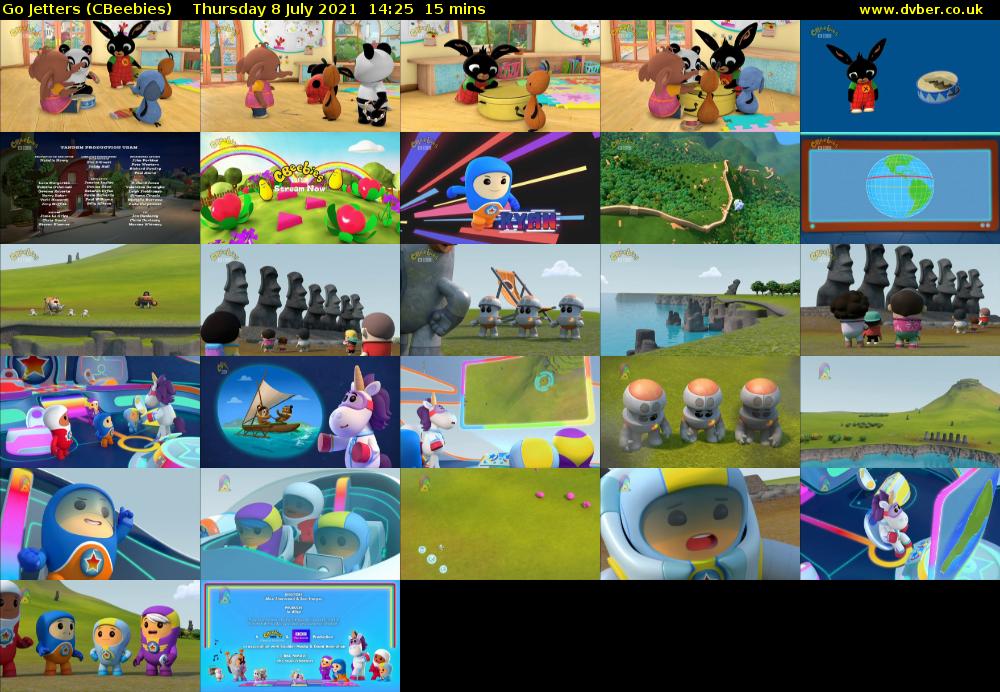 Go Jetters (CBeebies) Thursday 8 July 2021 14:25 - 14:40