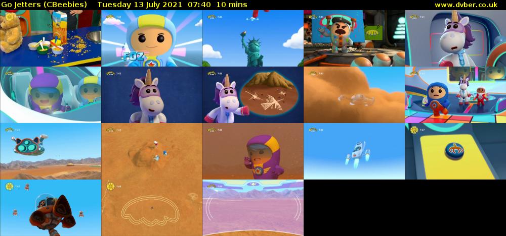 Go Jetters (CBeebies) Tuesday 13 July 2021 07:40 - 07:50