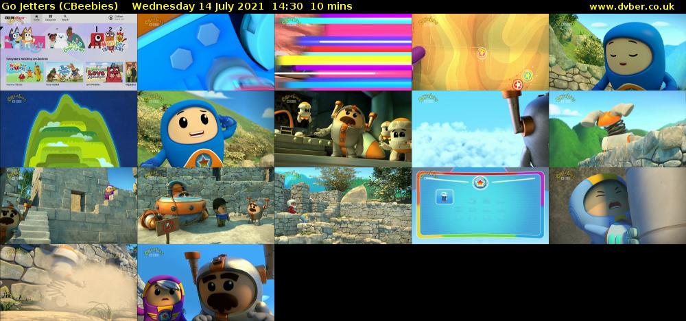 Go Jetters (CBeebies) Wednesday 14 July 2021 14:30 - 14:40