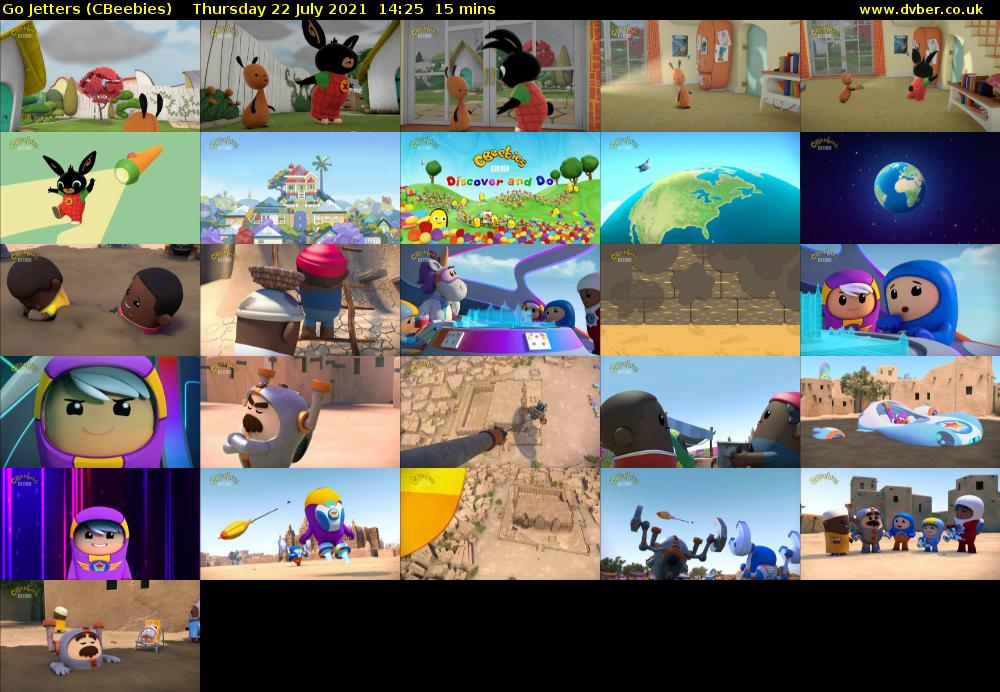 Go Jetters (CBeebies) Thursday 22 July 2021 14:25 - 14:40