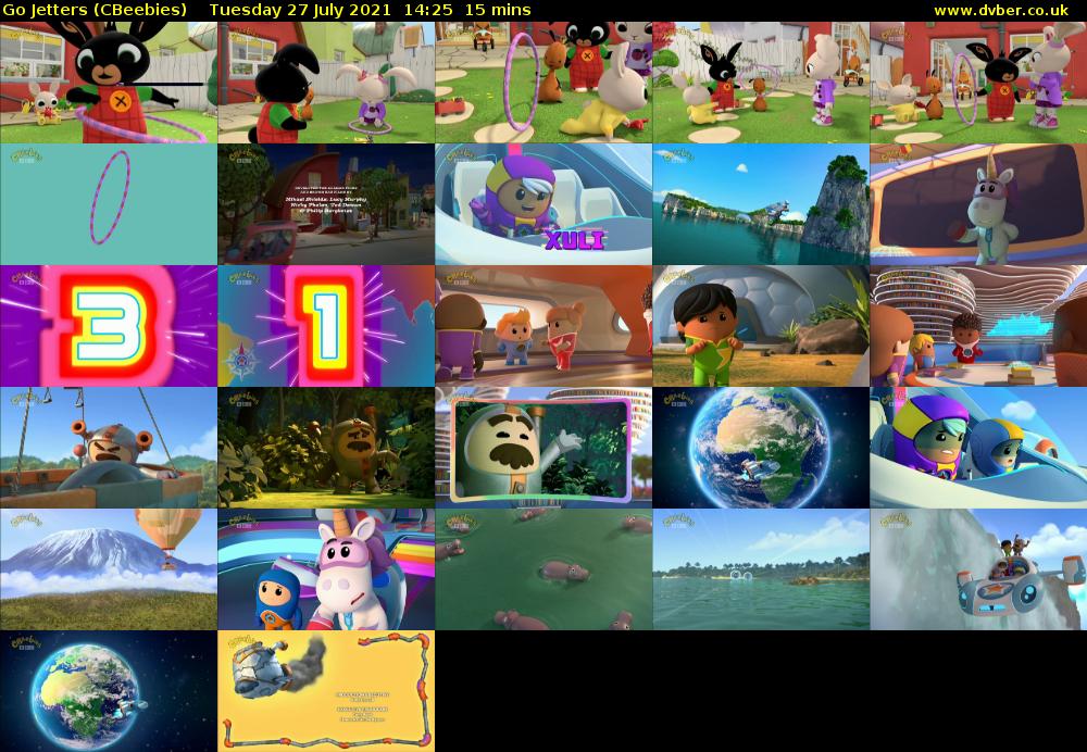 Go Jetters (CBeebies) Tuesday 27 July 2021 14:25 - 14:40