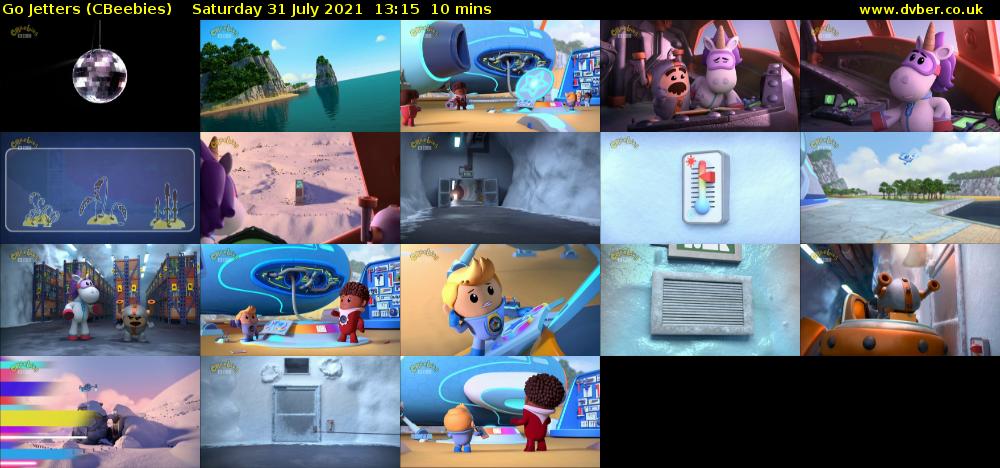 Go Jetters (CBeebies) Saturday 31 July 2021 13:15 - 13:25