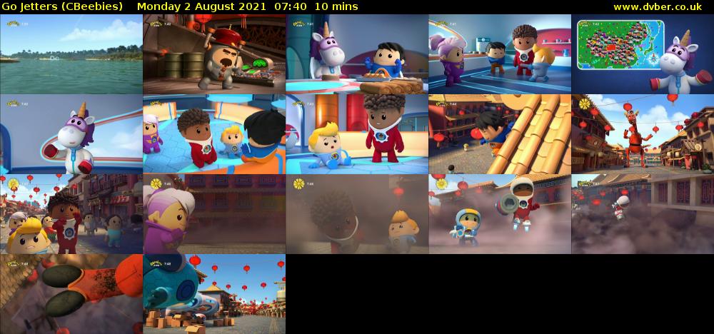 Go Jetters (CBeebies) Monday 2 August 2021 07:40 - 07:50