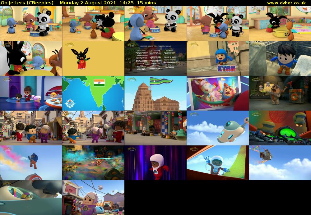 Go Jetters (CBeebies) Monday 2 August 2021 14:25 - 14:40