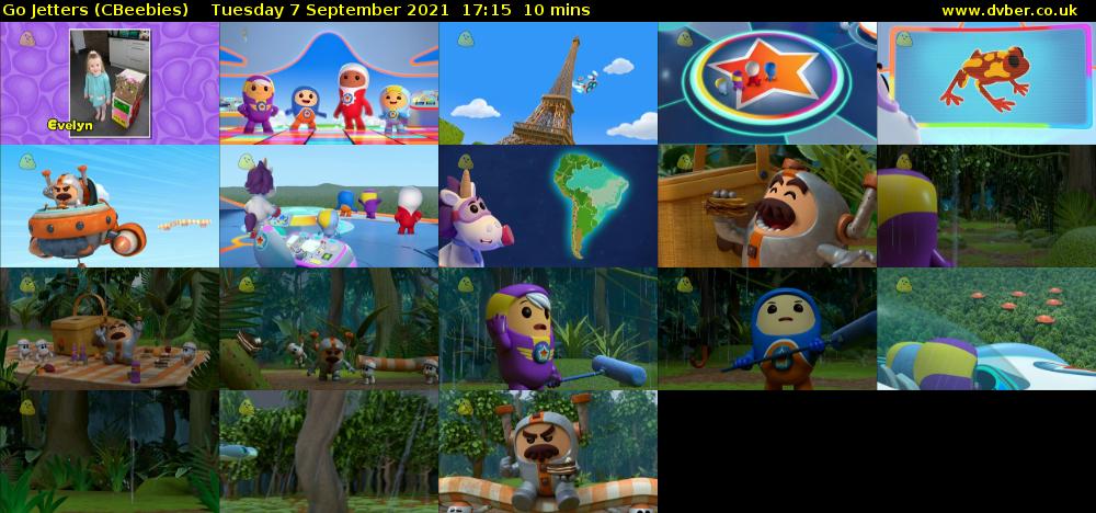 Go Jetters (CBeebies) Tuesday 7 September 2021 17:15 - 17:25