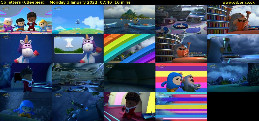 Go Jetters (CBeebies) Monday 3 January 2022 07:40 - 07:50