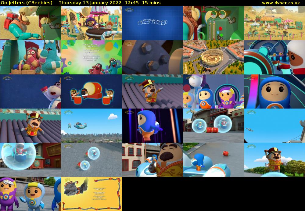 Go Jetters (CBeebies) Thursday 13 January 2022 12:45 - 13:00