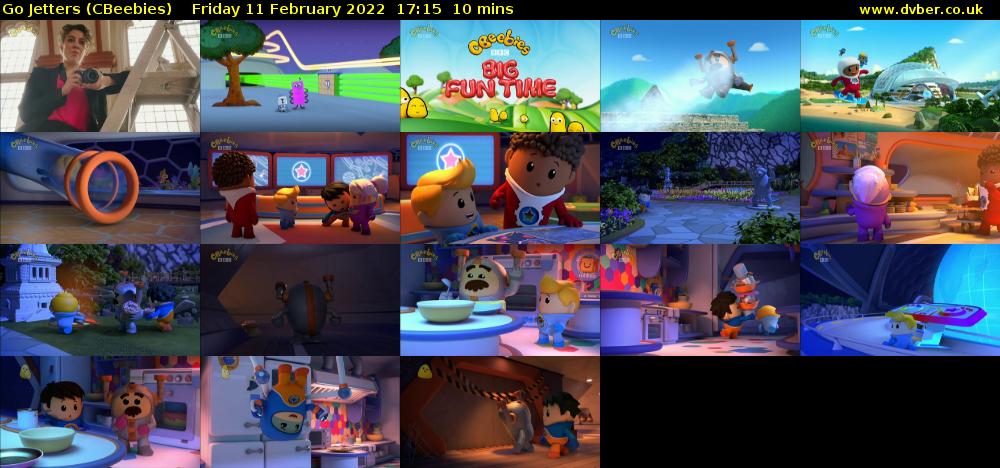 Go Jetters (CBeebies) Friday 11 February 2022 17:15 - 17:25
