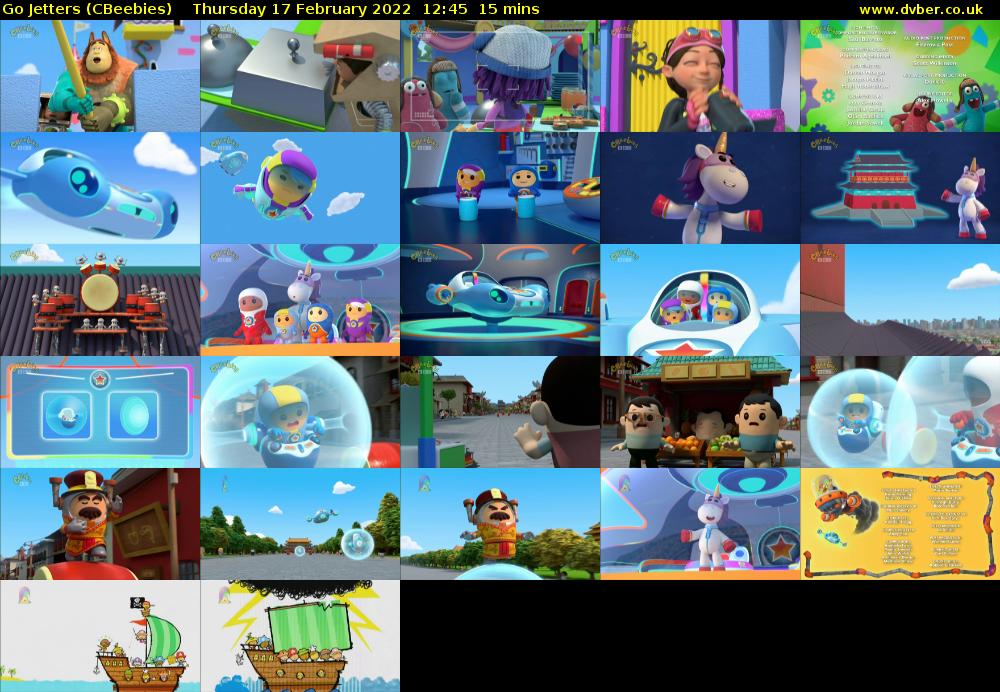 Go Jetters (CBeebies) Thursday 17 February 2022 12:45 - 13:00